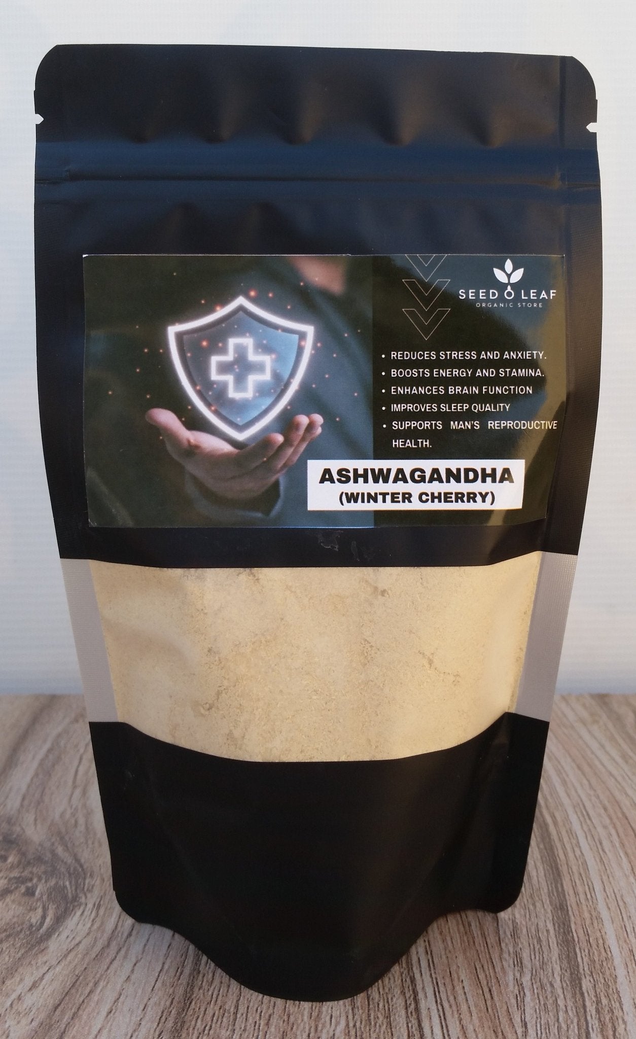 Organic Ashwagandha Powder 200gm - SeedOLeaf