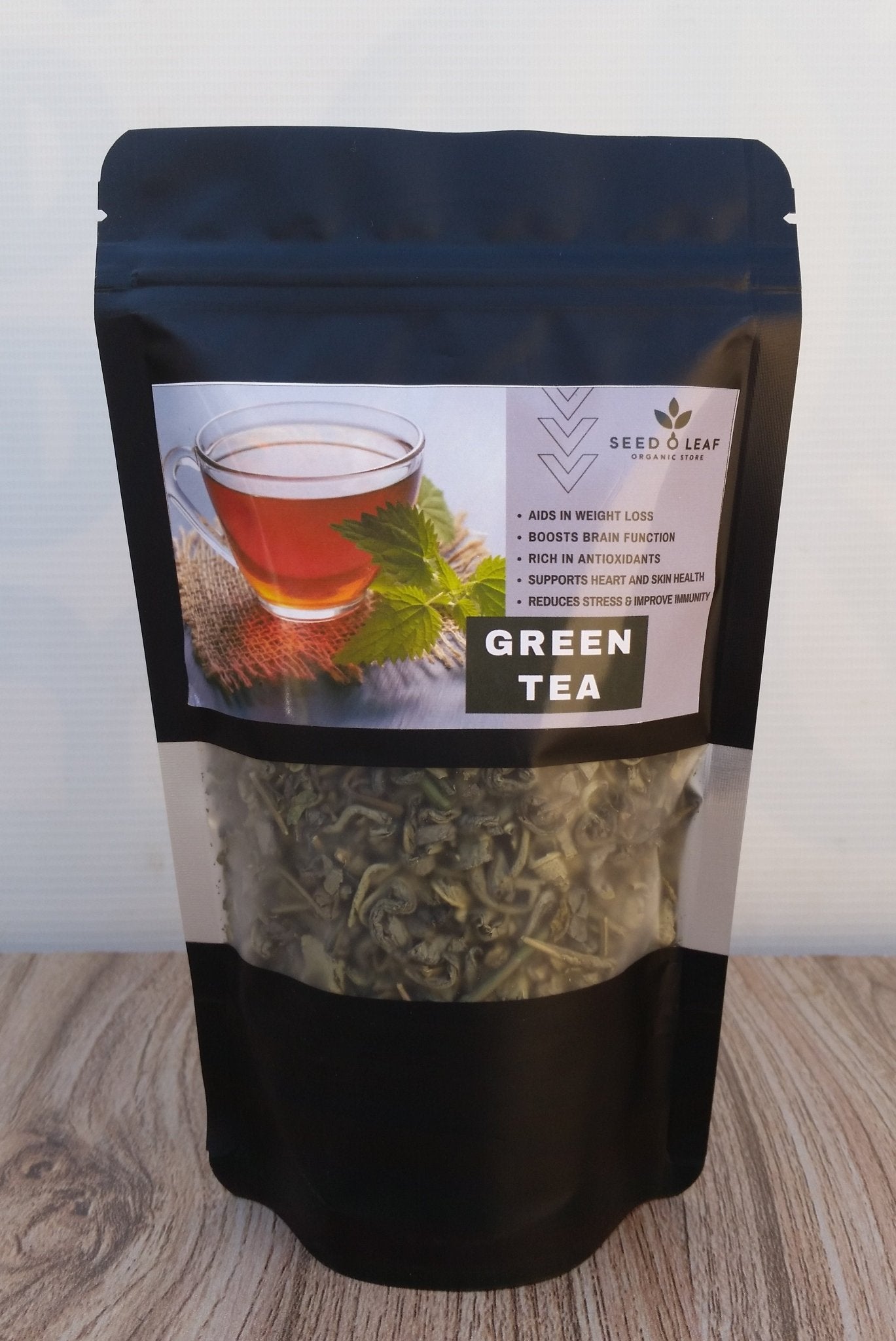 Premium Green Tea 100gm - SeedOLeaf