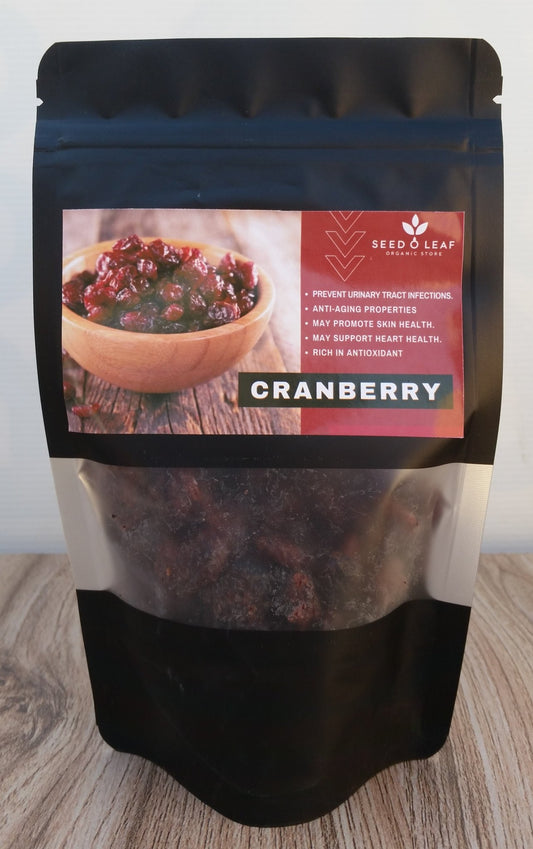 Dried Cranberries 200gm - SeedOLeaf