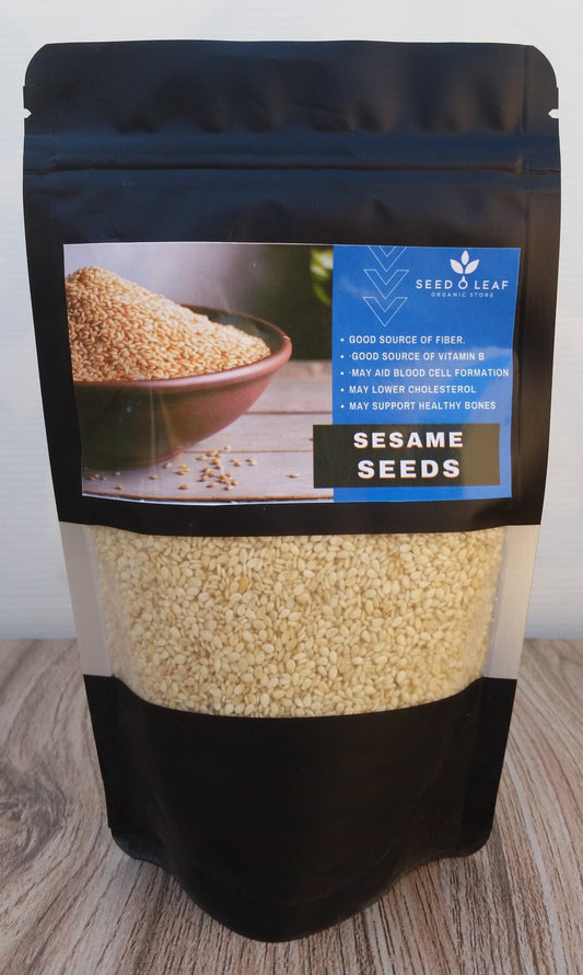 Organic Sesame Seeds 500gm - SeedOLeaf